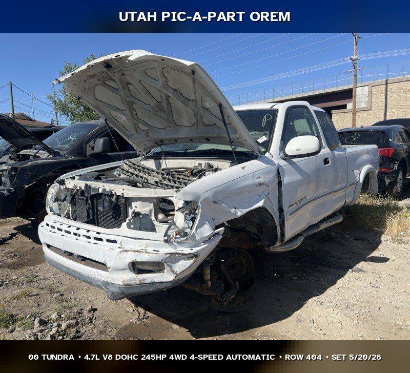 2000 Toyota Tundra Parts - UTPAP Orem