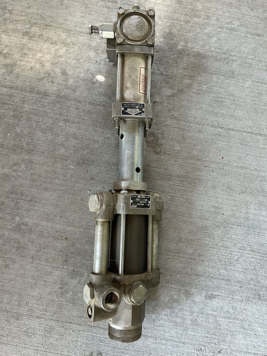Lincoln 84179 Industrial Oil Transfer AirMotor & Stub Tank Drum Pump 1:1 Ratio