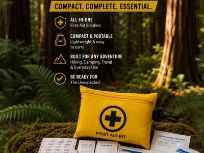 Alpha Squatch 151-Piece Emergency First Aid Kit