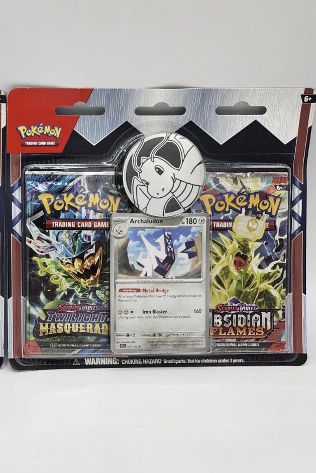Pokémon TCG Scarlet & Violet Blister Pack - Archaludon Promo & Coin