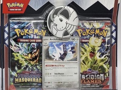 Pokémon TCG Scarlet & Violet Blister Pack - Archaludon Promo & Coin