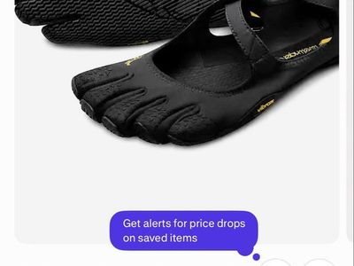 Vibram FiveFingers Women's V-Soul Black Minimalist Fitness Shoes Size 8-8.5