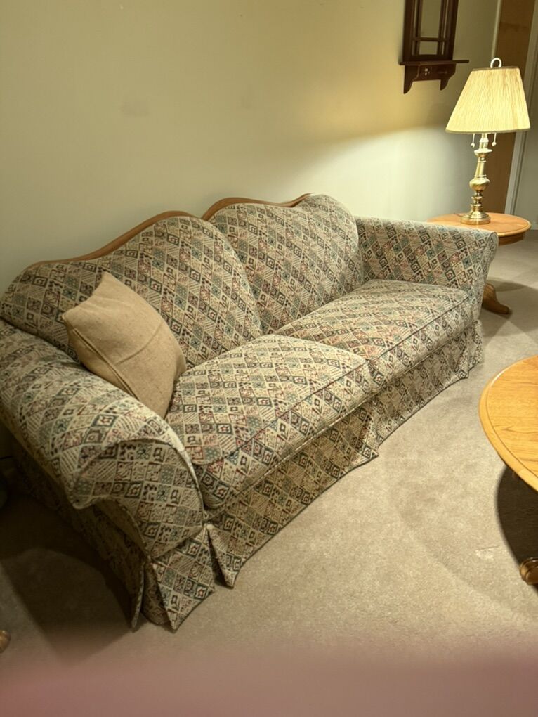 Couch, love Seat, an table