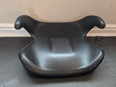 Plastic booster seat for young children