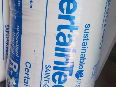 Insulation fiber glass 6 1/4×16"×96"
