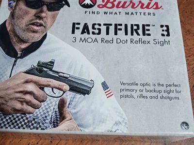 Burris Fastfire 3 Red Dot