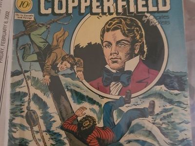 Classics Illustrated #48 David Copperfield Vintage Comic Book Charles Dickens