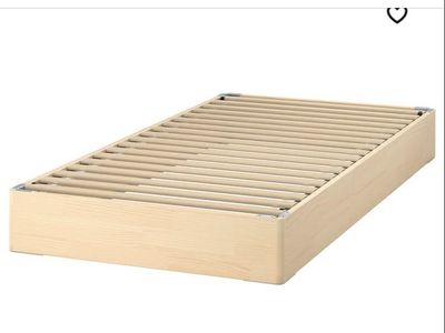 2 Ikea LYNGOR Twin Bed Bases - Convert to King - Excellent Condition