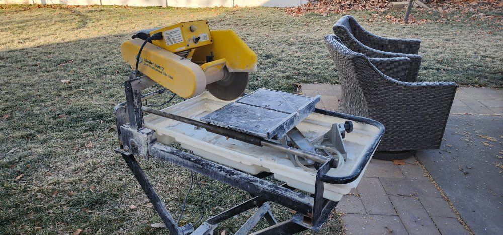 Wet Cut 10" Tile Saw