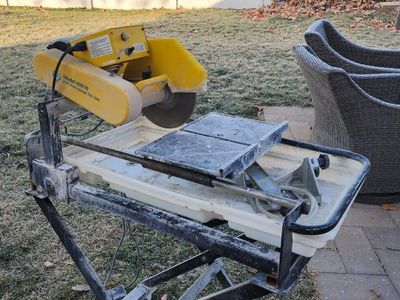 Wet Cut 10" Tile Saw