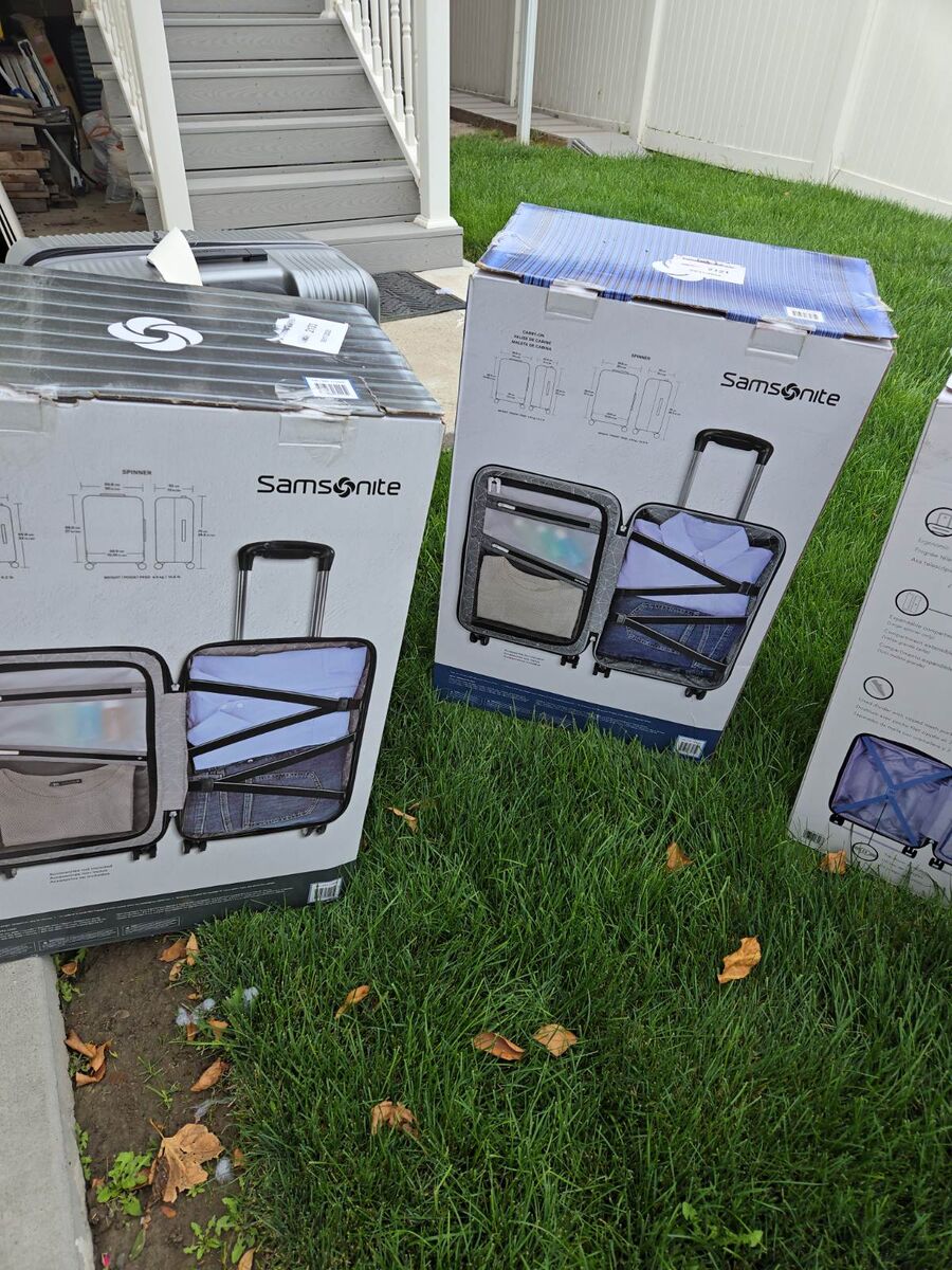 Samsonite & Delsey Luggage check in b