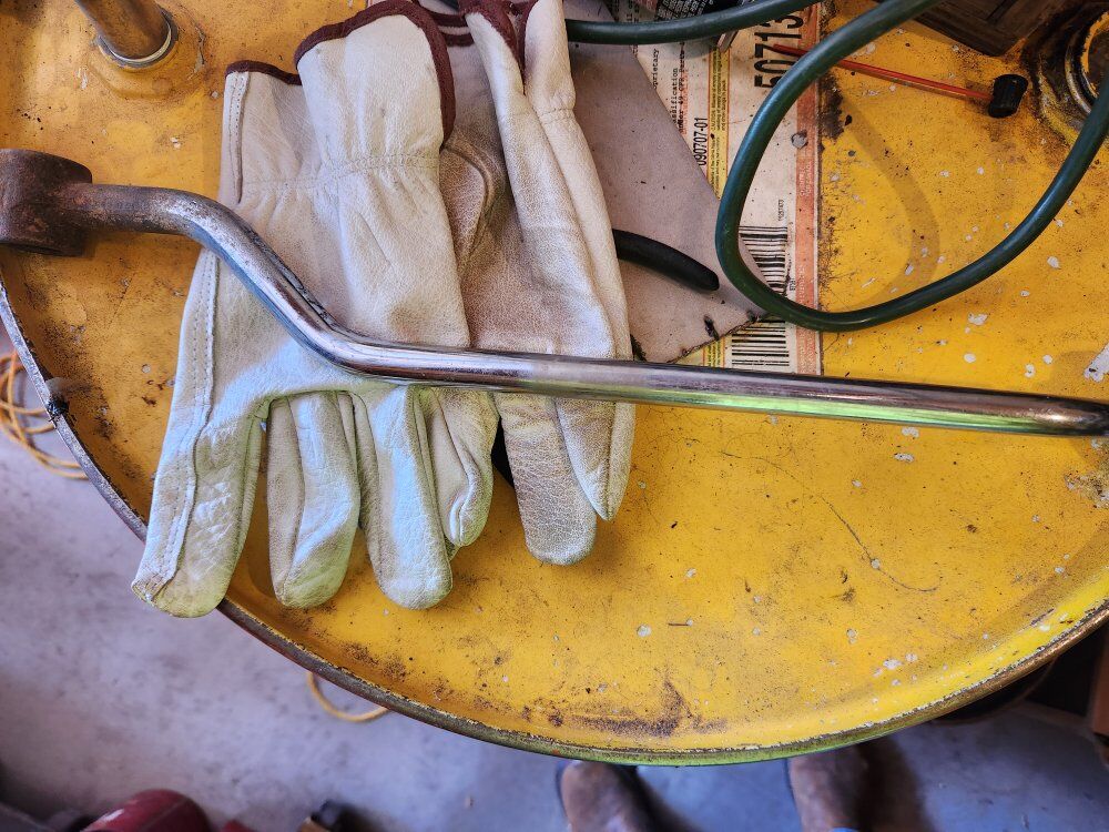 long throw NP-205 chrome shifter w/original knob