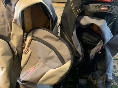 2 Levi travel roller duffle bags, travel bag, wheels, rolling suitcase