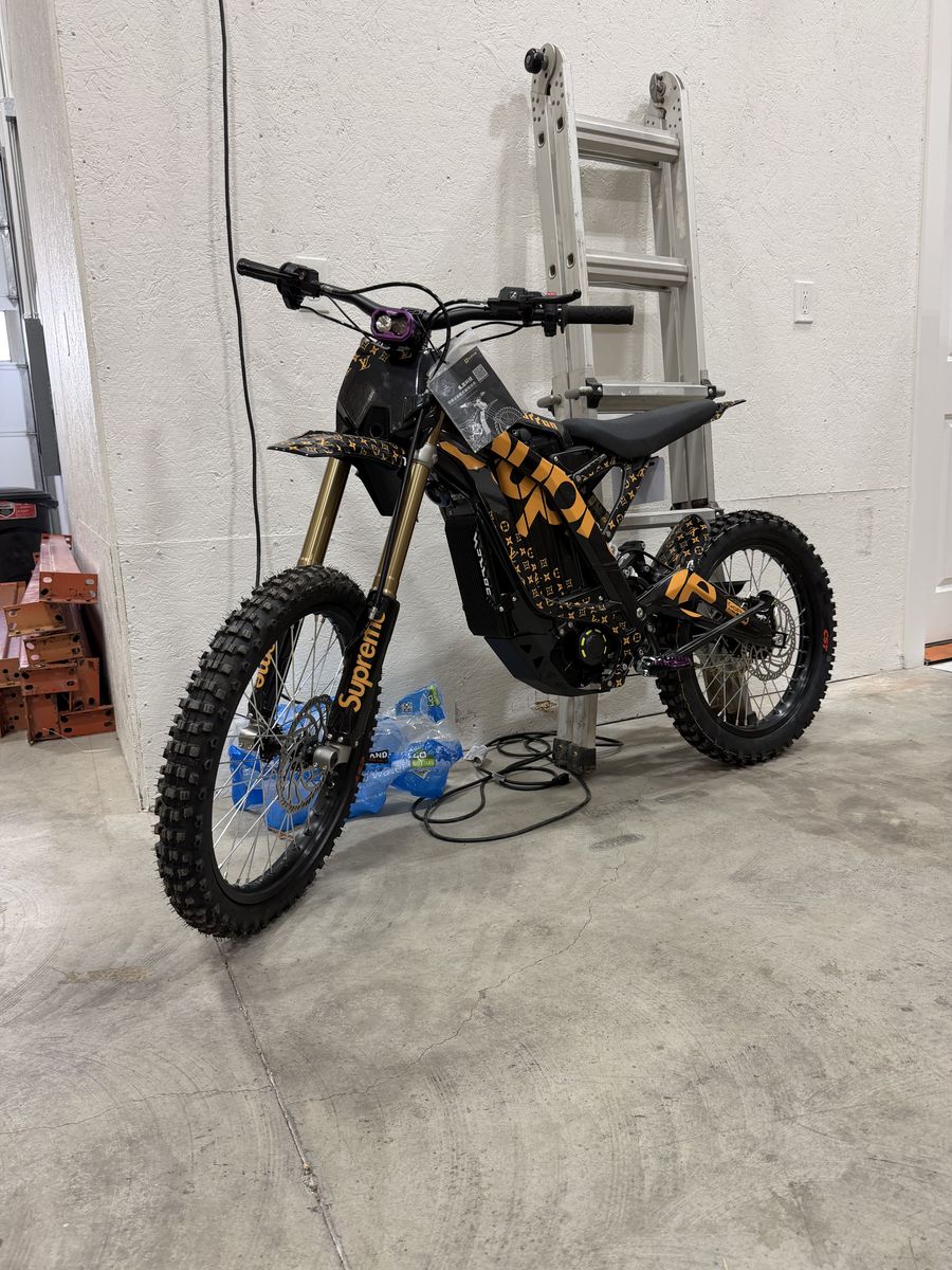 Louis Vuitton X Supreme Surron Light Bee Brand New