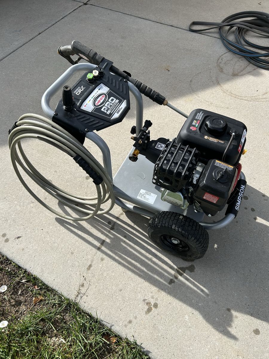 Simpson pro series 3500 pressure washer