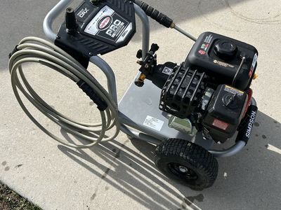 Simpson pro series 3500 pressure washer