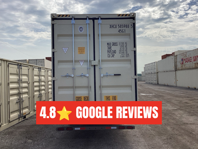 40' Used Shipping Container – Livestock Feed Storage – In Stock