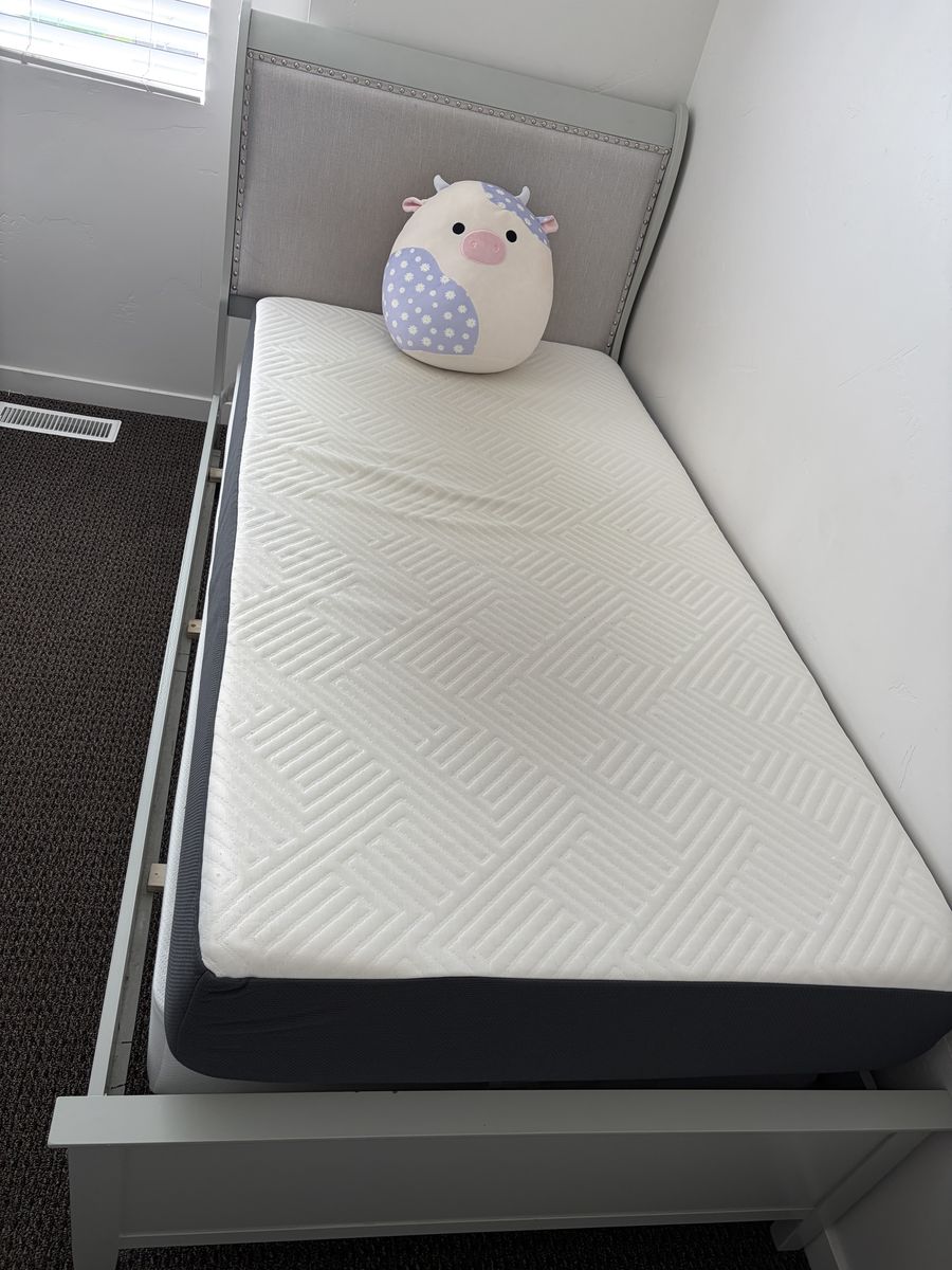 Twin Size Bed Frame + Box Spring (Mattress Optional)