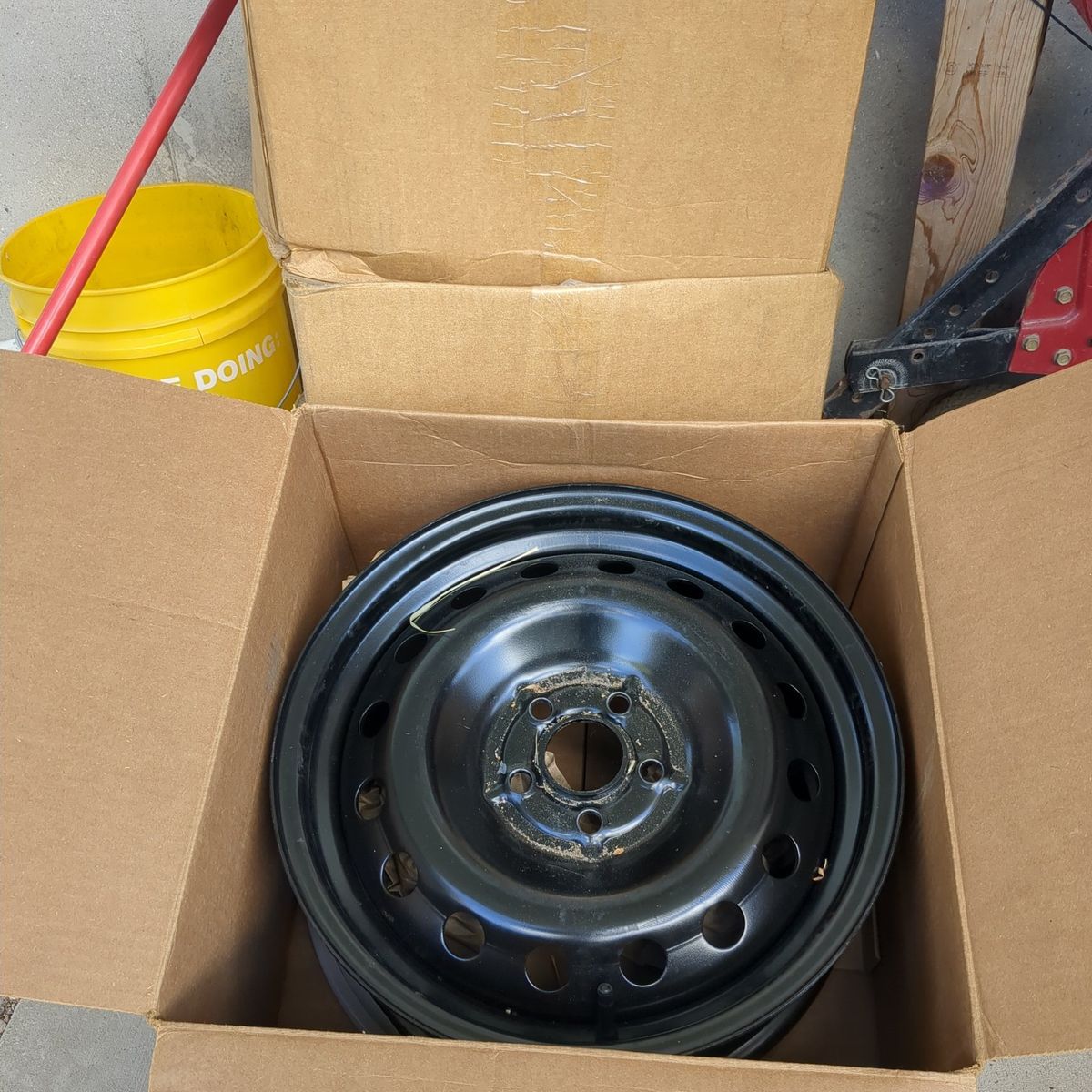 4 02 VW Beetle/Jetta Steel Wheels