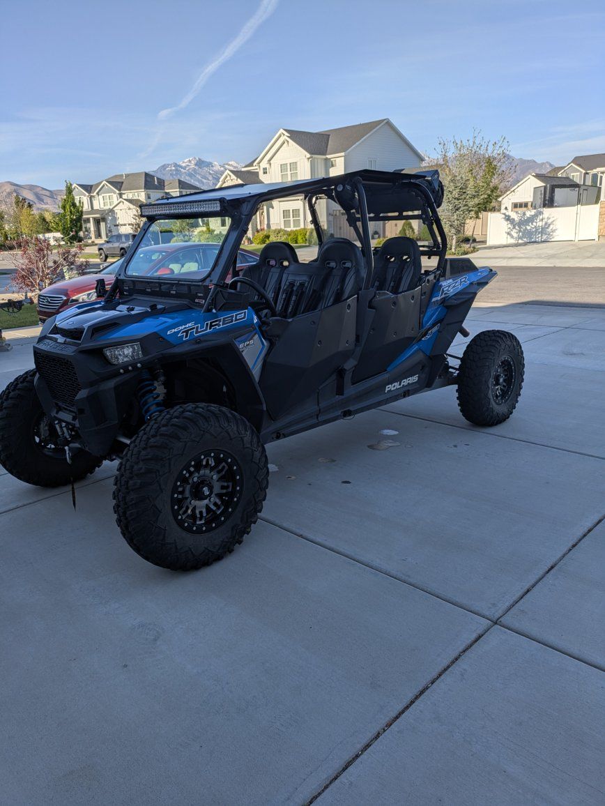 2018 RZR XP 4 1000 Turbo  - 6 seater with tracks!!