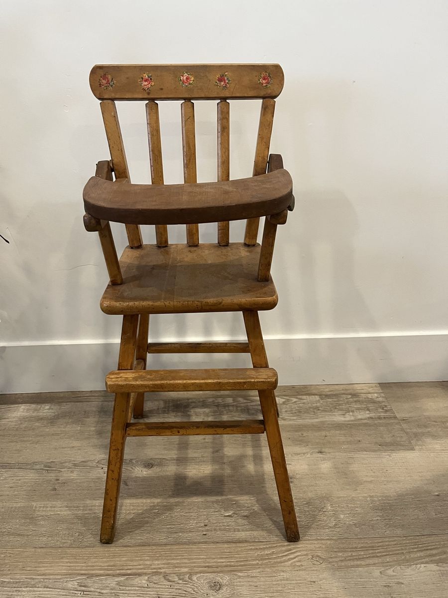 Vintage Doll High Chair
