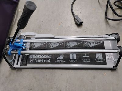 Barwalt 14" Tile cutter