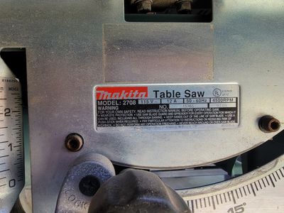 Used Makita Portable table saw