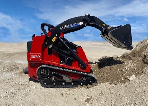Toro Dingo TX1000 Mini Skid Steer Rental – Fits Through Gates – Backyard Landscaping Machine