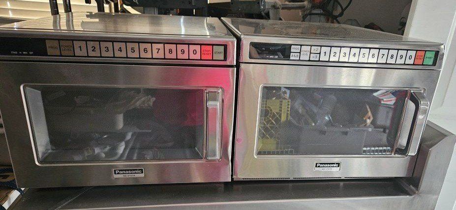 Panasonic Commercial Microwaves (NE-1757R & NE-2157A)