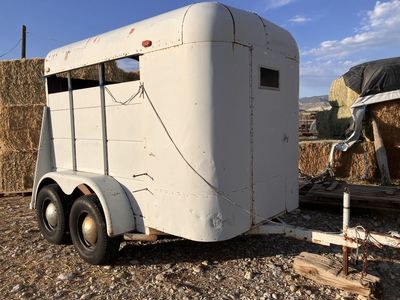 Two horse trailer