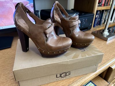UGG High-Heeled Clogs size 6