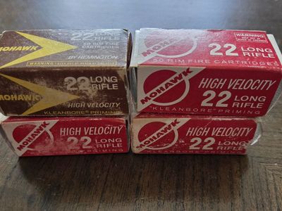 Vintage 22LR Mohawk Cartridges