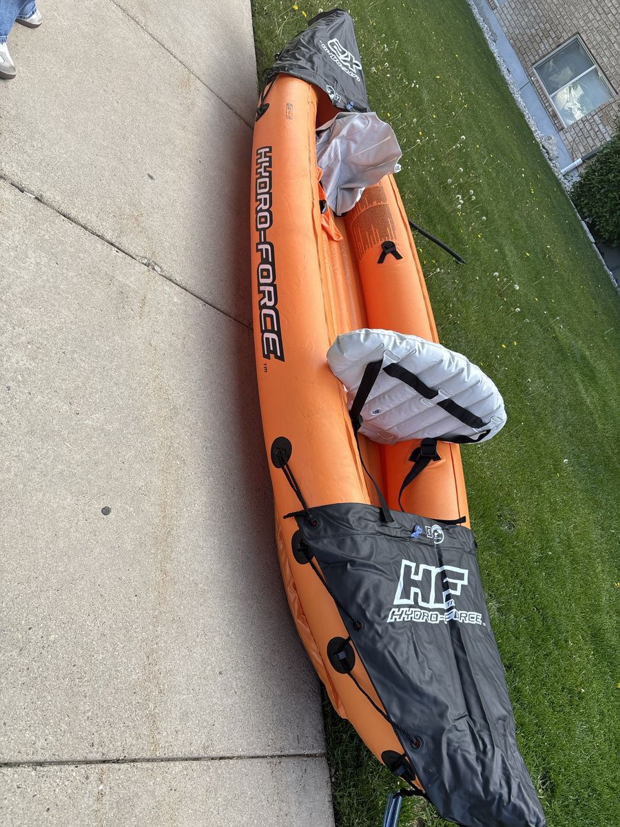 Hydro-Force Inflatable Kayak - Orange