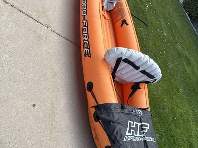 Hydro-Force Inflatable Kayak - Orange