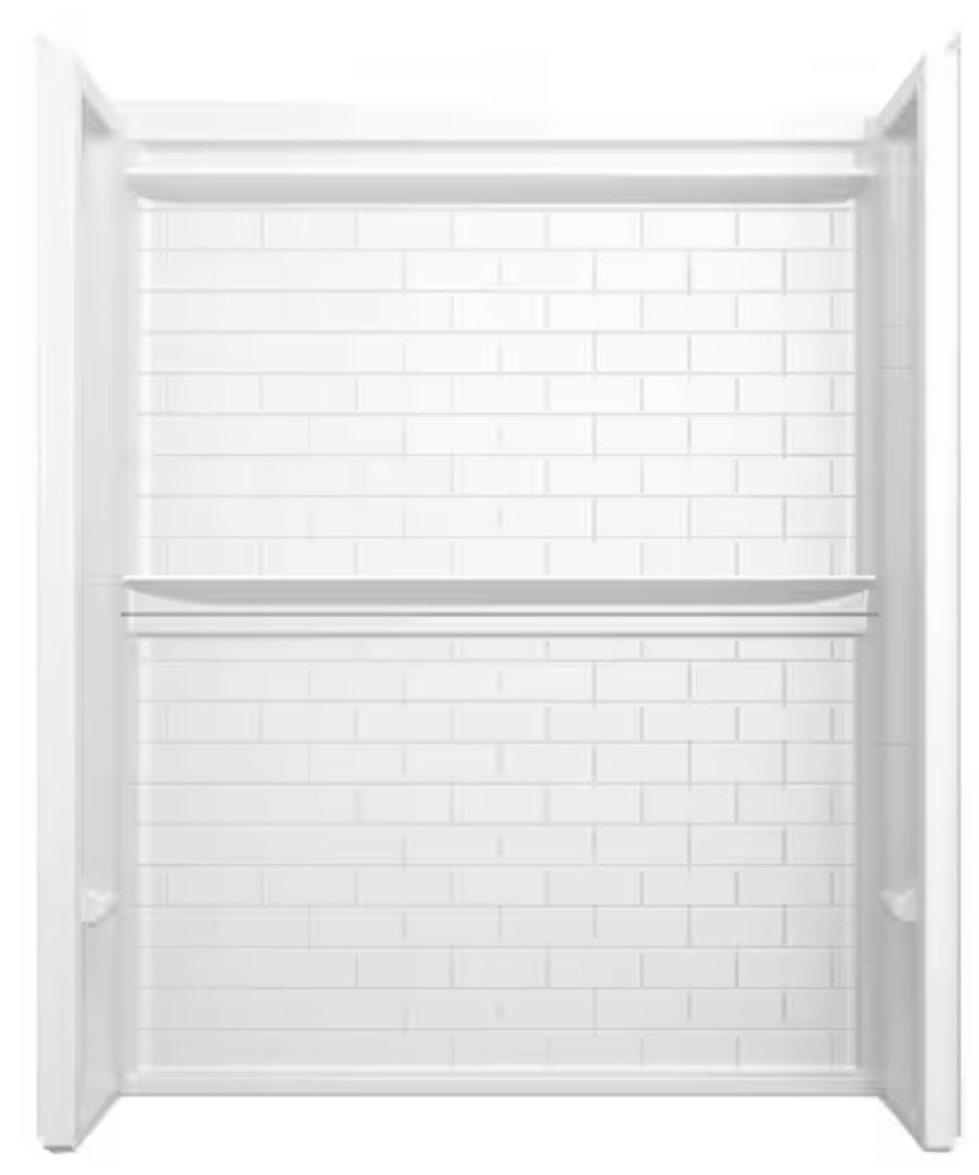 60” x 32” Delta Classic 500 shower wall kit