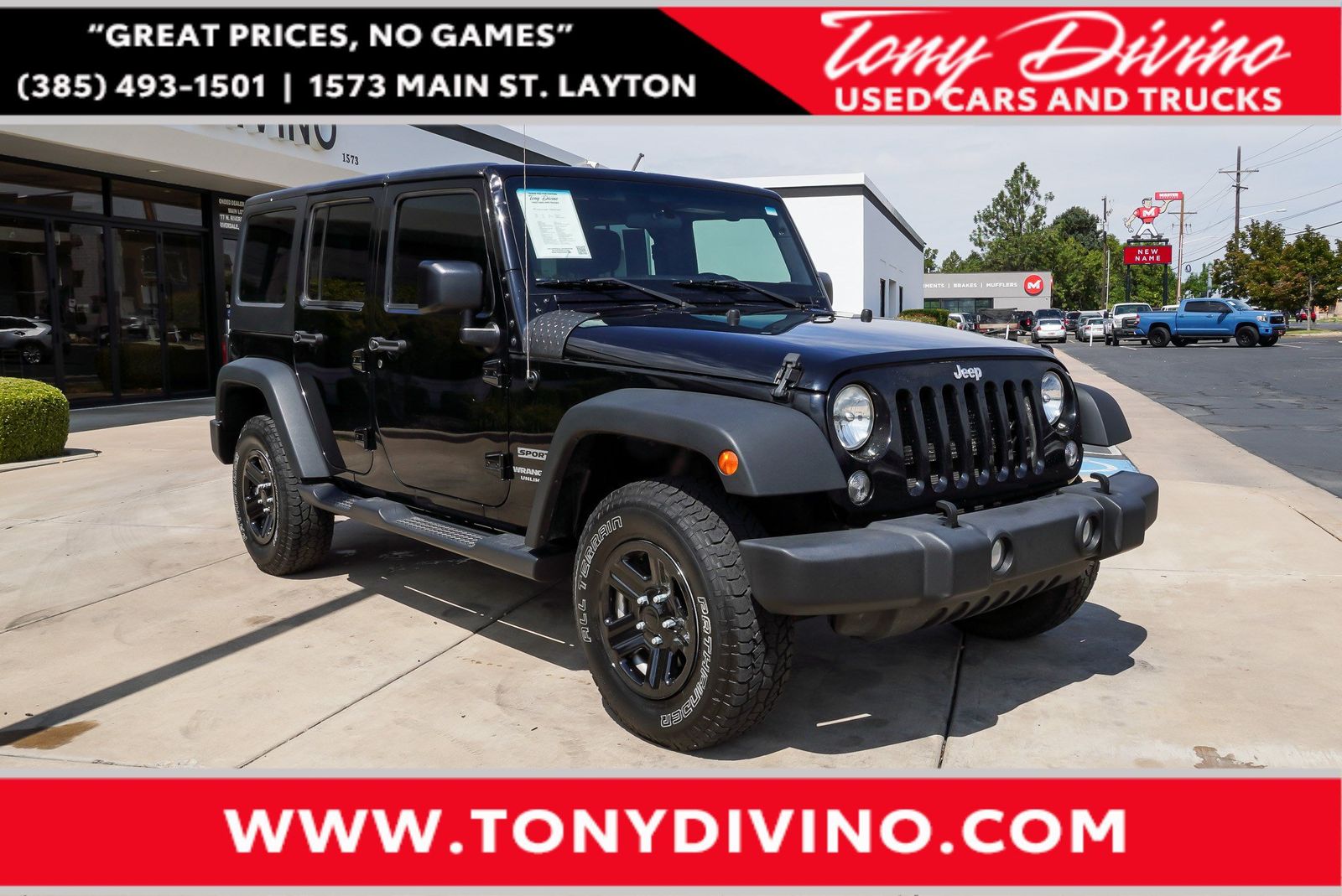 2017 Jeep Wrangler Unlimited Sport