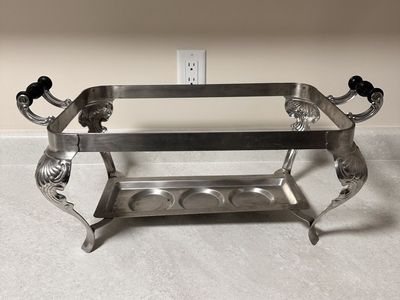 Vintage Chafer Metal Chafing Dish Stand