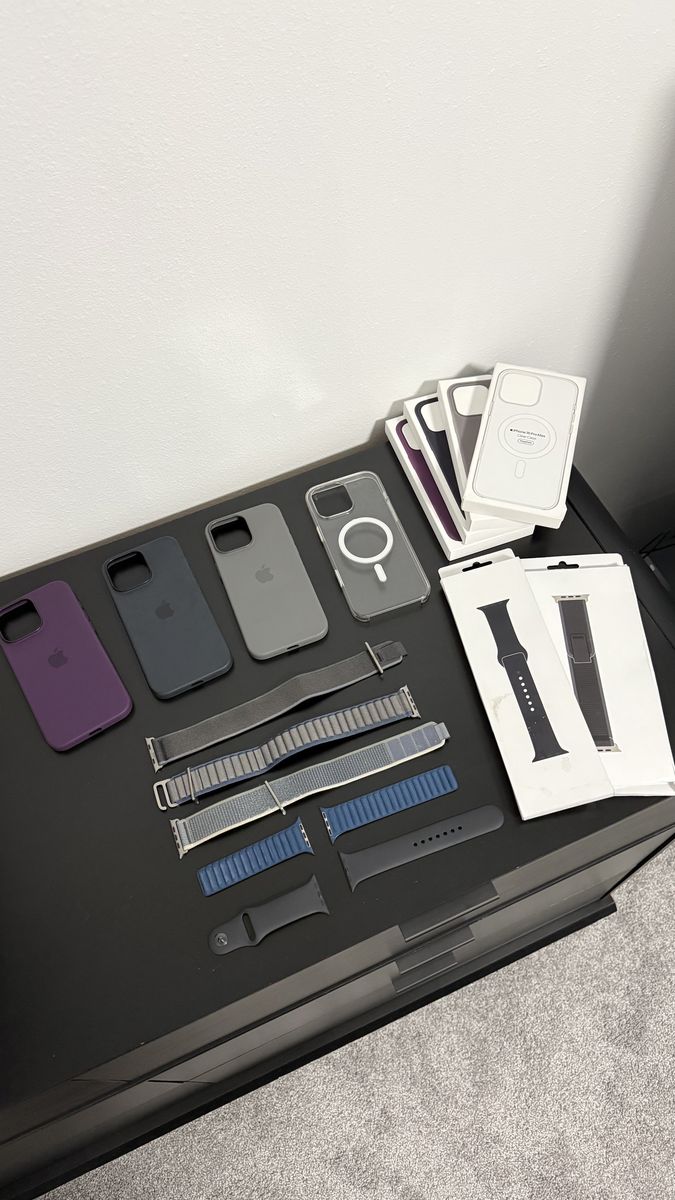 Authentic Apple 16 ProMax Cases, Ultra Bands, Watch Bands – Like New!