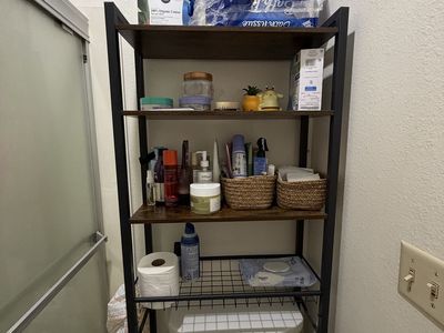 Over-The-Toilet Storage Rack 4-Tier Bathroom Organizer