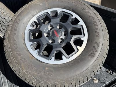 Toyota TRD Wheels with BFGoodrich Trail-Terrain T/A Tires