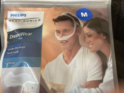 Philips Respironics DreamWear Under the Nose Nasal Mask Cushion - Size M or L - New, Sealed