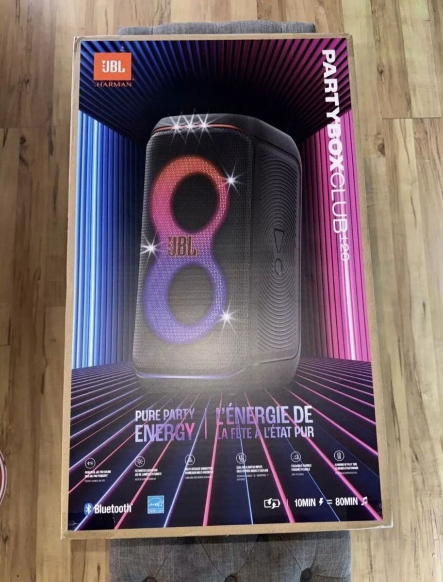 JBL PartyBox Club 120 Bluetooth Portable Speaker