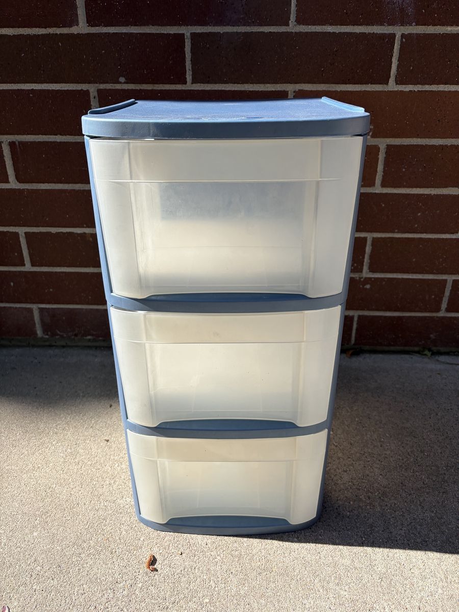 Sterilite Plastic Drawers