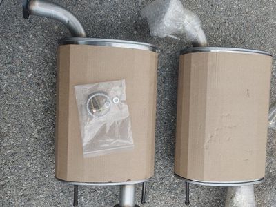 Kucaruche Stainless Steel Muffler for Toyota Camry 3.5L (TC07-L) $65 each