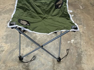 Small Canvas Camp Table