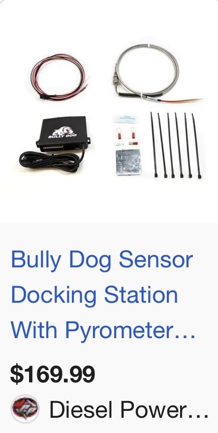 Bully Dog Sensor Docking Station With Pyrometer