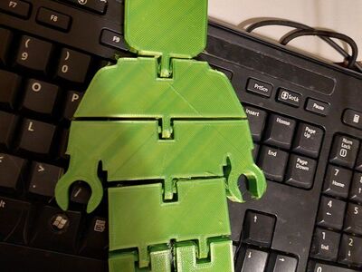 3d printed flexi lego man