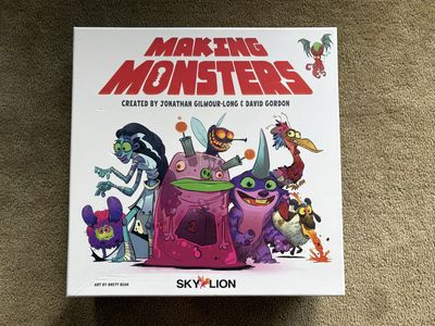 Making Monsters Board Game