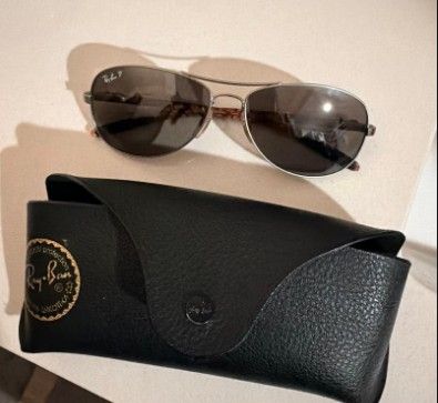 Authentic Ray Ban sunglasses GREAT CONDITION. RB 8301, 019/N8 59 14 3P is written on the frame
