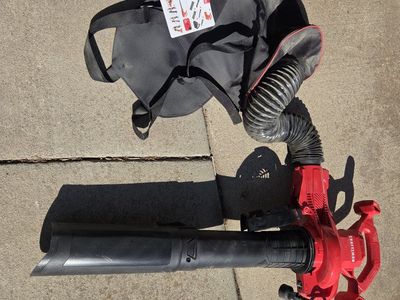 CRAFTSMAN 3-in-1 Corded Electric Leaf Blower Vacuum Mulcher